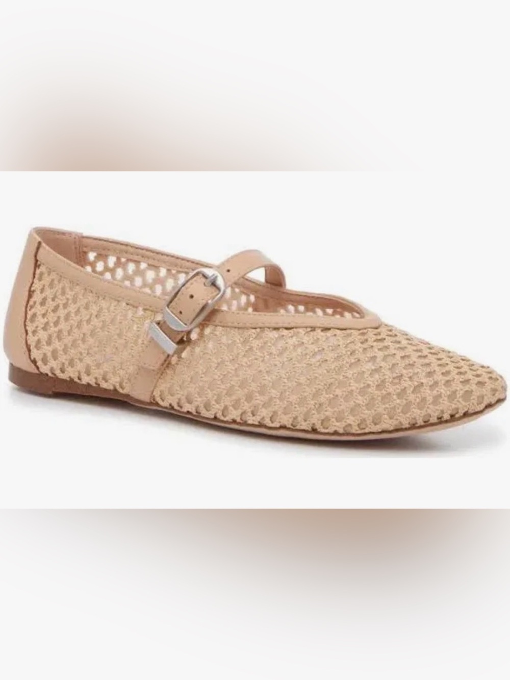 Steve Madden Luxxy Mary Jane Flat in Tan ✨ Size 9 1/2